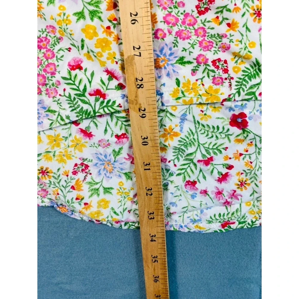Old Navy Sun Dress Little Girl Sz 8Y Floral Summer Spring Lightweight Rayon
